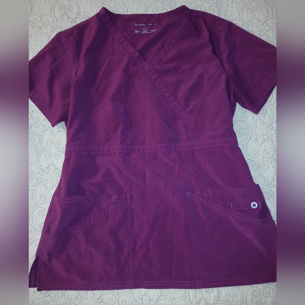 Perfect Strength Scrubs Top Size S